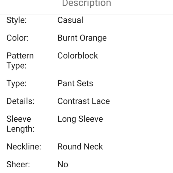 Lounge wear Pajama Set Women's XL - Picture 10 of 14